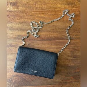 Kate Spade Leather Black Crossbody Purse
